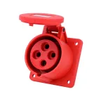 Розетка для скрытой проводки 3Р+РЕ 16А 380В IP44 РЩ-103