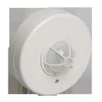 Датчик движения ДД 024 белый, макс. нагрузка 1100Вт, угол обзора 120-360гра, дальность 6м, IP33, IEK