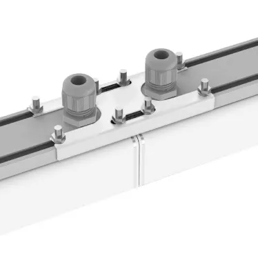 Cветильник светодиодный для торгового освещения Mercury Mall IP54 748x54x58 мм опал 20W 4000К белый RAL9003 муар | V1-R0-00566-31G02-5402040 | VARTON