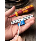 Шина нулевая N 63.12 (1 изолятор стойка) никель