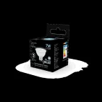 Лампа светодиодная LED 7 Вт 630 лм 4100К софит MR16 нейтральный GU5.3 AC 220В Black Gauss