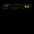 Фонарь светодиодный ручной 2 Вт 120 лм Черный IP44 на батарейках 3xААА GFL Gauss