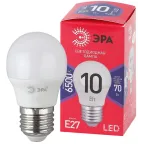 Лампа светодиодная LED 10 Вт 800Лм 6500К шар холодный E27 220-240В LED P45-10W-865-E27 Red Line