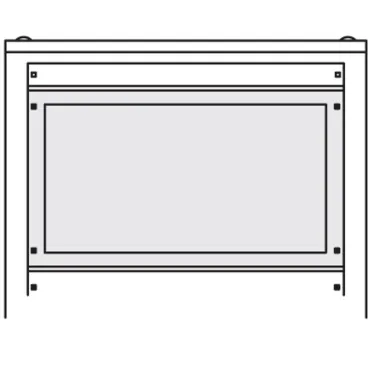 Панель углубленная секционная 800х600мм