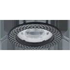 Светильник встраиваемый под лампу GX53 NGX 93 075 NGX-R11-004-GX53 (Сетка черный хром, серебро) | 93075 | Navigator