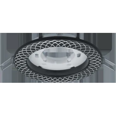 Светильник встраиваемый под лампу GX53 NGX 93 075 NGX-R11-004-GX53 (Сетка черный хром, серебро) | 93075 | Navigator