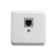 ЭТЮД Розетка телефонная 1xRJ11 наружная белая