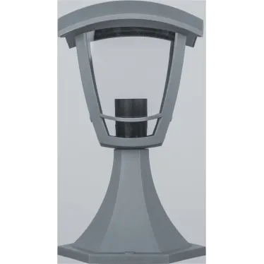 Светильник садово-парковый NOF-P03-GR-IP44-E27 (4 грани серый) | 80460 |  Navigator