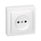 Розетка 2P, винтовые клеммы, 16А 250В, S73L, механизм