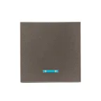 Валенсия лицевая панель выключателя 1-кл. с индикатором 10А графит