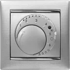 VALENA Термостат для теплых полов алюминий