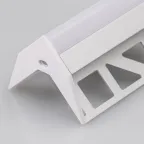 Заглушка ARH-DECORE-S12-EXT Square с отверстием (ARL, Пластик)