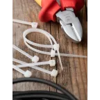 Хомут P6.6 стандартный белый 3.6x200 (100шт) FlexLock PROxima