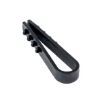 Дюбель-хомут для круглого кабеля (5-10мм) черный (50шт.) PROxima