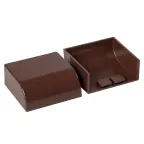 Заглушка (40х16) (4 шт) Plast под темное дерево