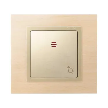 Клавиша с пиктограммой лампа для 75160-39, S82,82N шампань