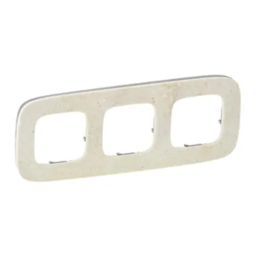 Valena ALLURE Рамка 3 поста Дворцовый мрамор универсальная