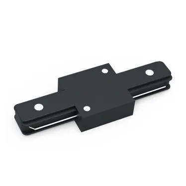 Коннектор для трековых шинопроводов прямой (I) черный | TR105 | Gauss