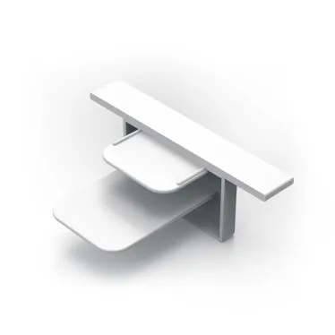 Заглушка для встраиваемого трекового осветительного шинопровода белый | TR144 | Gauss