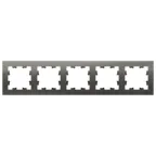 Рамка пятипостовая ATLASDESIGN универсальная сталь