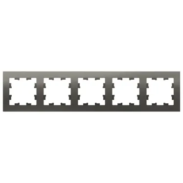 Рамка пятипостовая ATLASDESIGN универсальная сталь