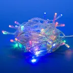 Гирлянда светодиодная  с контроллером  ULD-S0500-050/DTA MULTI IP20   5м. 50 диодов. мультиколор. шнур прозр.. | UL-00005250 | Uniel