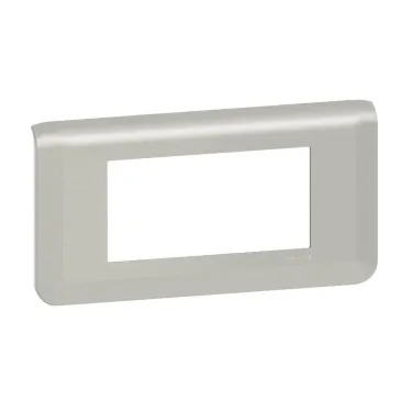 Рамка Mosaic 4 модуля - алюминий