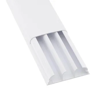 Кабель-канал 70х22 плинтусный треxсекционный с крышкой IN-Liner FRONT