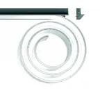 Рассеиватель гибкий из поликарбоната для Universal-line 12,2 м, рулон | V2-R0-OP00-02.0.0110.00 | VARTON