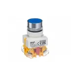 Выключатель кнопочных с фиксацией ABF 22мм синий 220В ВK-22