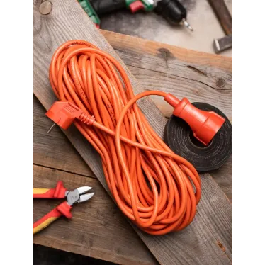 Удлинитель 'Зевс 2.0' 20м c заземлением ПВС 3x1 16А/3.5кВт PROxima