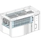 Крышка для секционных горизонтальных шин 800х400мм
