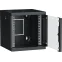 Шкаф LINEA WS 10' 6U 320х310мм дверь обзорная со стеклом черный