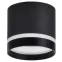 LIGHTING Светильник 4016 накладной потолочный под лампу GX53 черный IEK