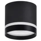 LIGHTING Светильник 4016 накладной потолочный под лампу GX53 черный IEK
