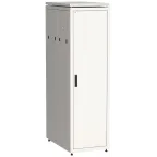 Шкаф сетевой 19дюйм LINEA N 33U 600х1000 мм металлические двери серый