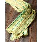 Трубка термоусаживаемая ТУТ нг 16/8 желто-зеленая в отрезках по 1м PROxima