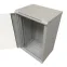 Шкаф настенный 19-дюймовый 19'' 22U 1086x600х600мм стеклянная дверь с перфорацией ручка с замком серый RAL 7035 WRline''