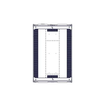Шкаф Uniprom. 42U-800/1200. боковые панели 4шт. черный