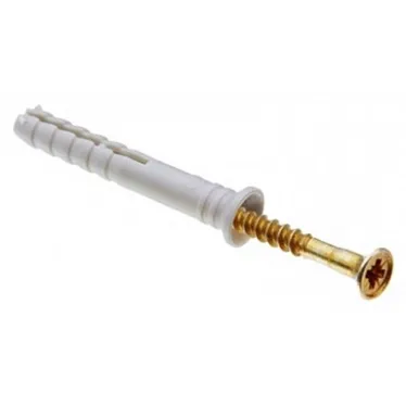 Дюбель-гвоздь 6х40 потайной бортик, нейлон (150шт)