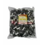 Наконечник штыревой втулочный изолир F-20 мм 50 кв мм (НШВи 50-20) оливковый, REXANT