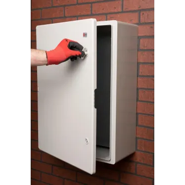 Бокс пластиковый с монтажной платой 700х500х250 мм IP65 PROxima