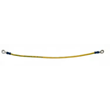 Кабель заземления кольцо-разъем(мама) 0.25м (без крепежа)