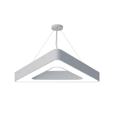 Светильник светодиодный Geometria Delta SPO-154-W-40K-042 42Вт 4000К 2300Лм IP40 800*800*80 белый подвесной