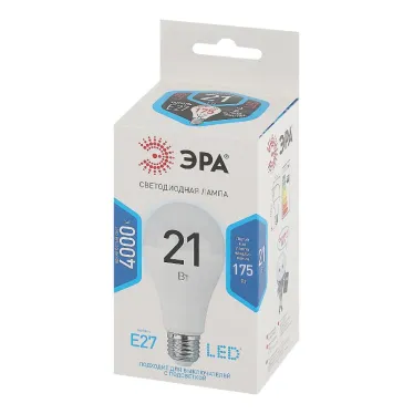 Лампа светодиодная LEDA65-21W-840-E27(диод,груша,21Вт,нейтр,E27)