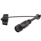 Коннектор ERAPS-C для гирлянд Т-образный IP65 каучук черный