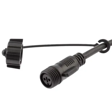 Коннектор ERAPS-C для гирлянд Т-образный IP65 каучук черный