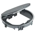 Лючок GRAF9-2 U (серебристый, серый)