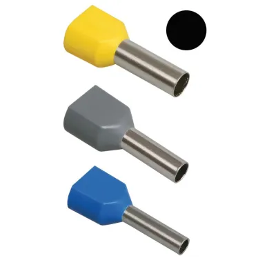 Наконечник-гильза НГИ2 6.0-14 черный (20шт)