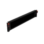 Ввод кабельный щеточный металлический 2U